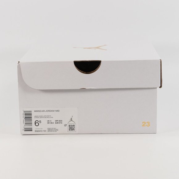 Air Jordan 1 Mid 'Lemon Wash' 2023 BQ6472-701 Multi Size 6 - 12 - Picture 10 of 15